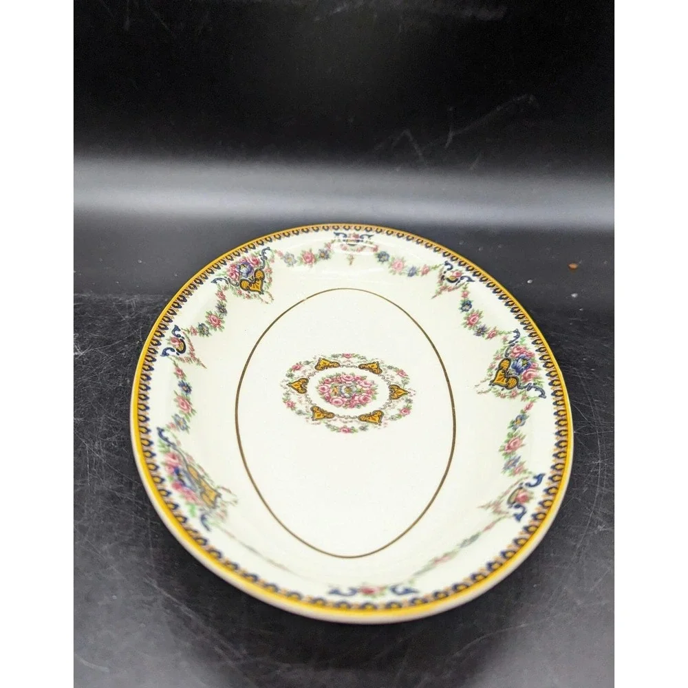 Vintage Oval Relish Dish Platter Theodore Haviland Limoges France Dora 8.75